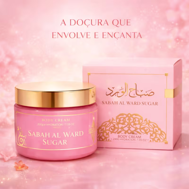 Creme Hidratante Corporal Isabelle La Belle Al Ward Sugar, 200g.