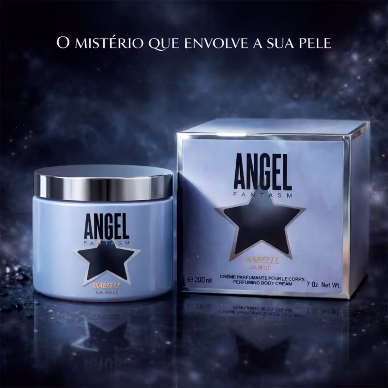 Creme Hidratante Corporal Isabelle La Belle Angel Fantasm, 200g.