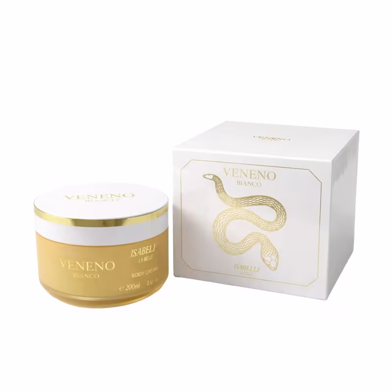 Creme Hidratante Corporal Isabelle La Belle Veneno Branco, 200g.