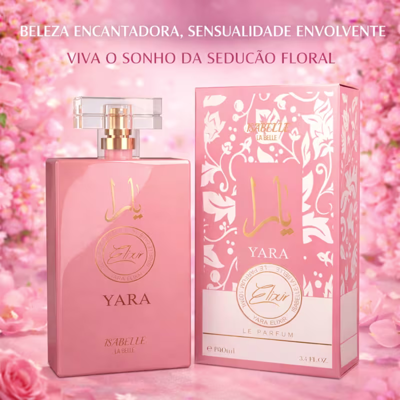 Perfume Feminino Yara Elixir Isabelle La Belle Le Parfum, 100ml.