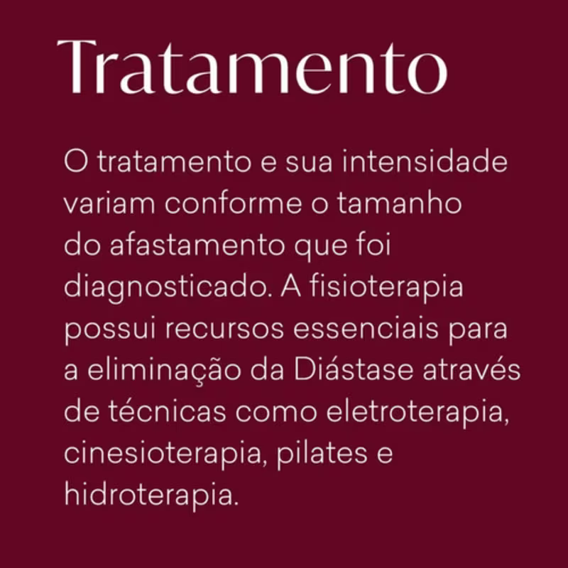 O texto apresentado é uma descrição sobre tratamento fisioterapêutico.