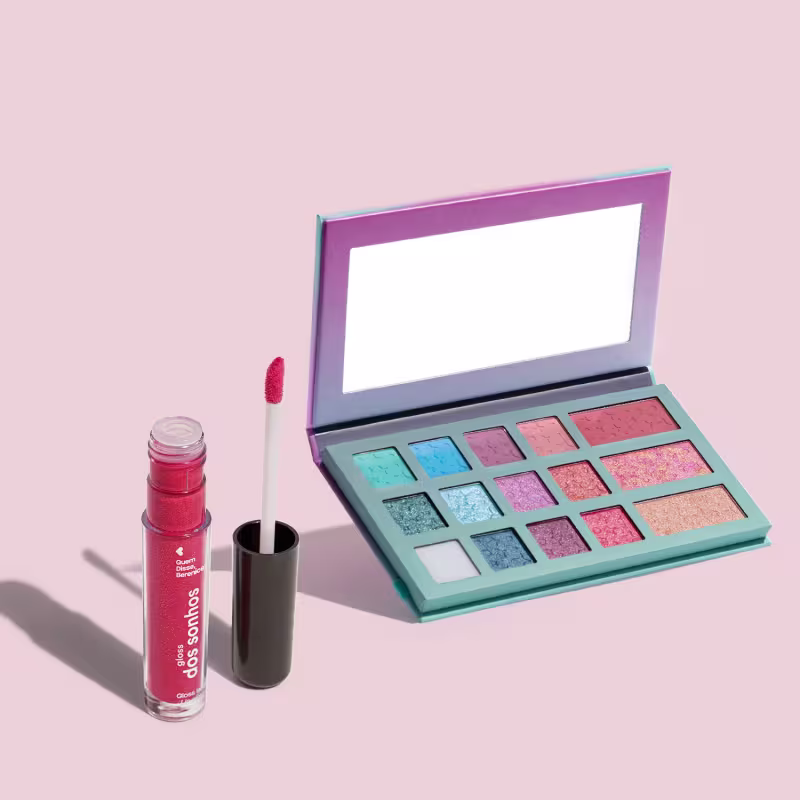 Paleta Multifuncional 24,6g + Gloss Labial 4ml.