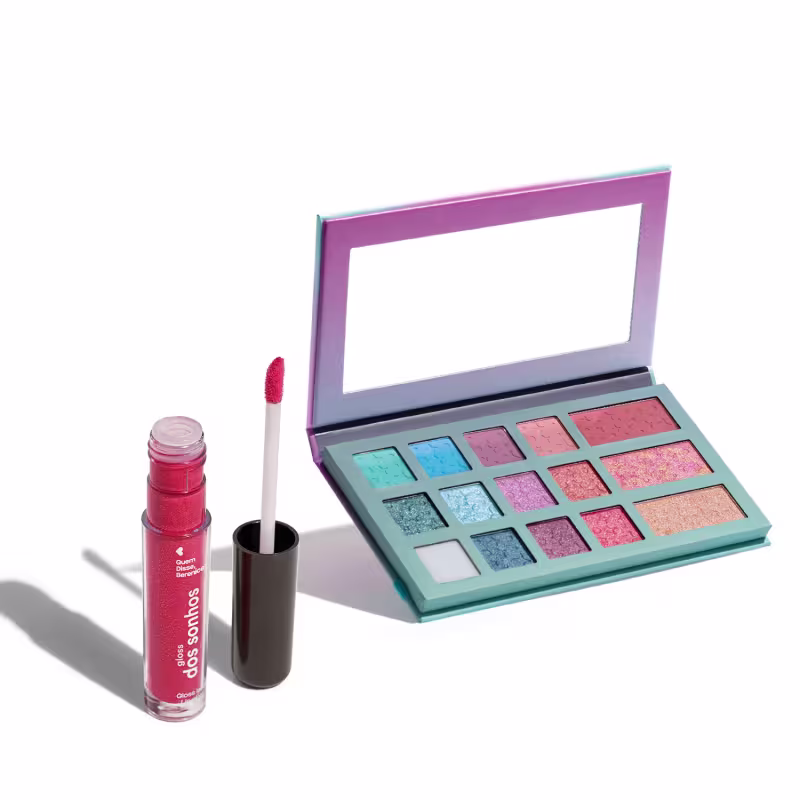 Paleta Multifuncional 24,6g + Gloss Labial 4ml.