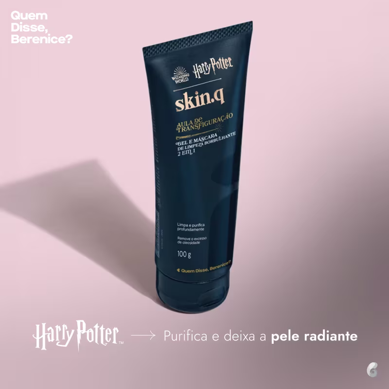 Quem Disse, Berenice? Harry Potter Skin.q Aula de Transfiguração - Gel de Limpeza Multifuncional 100g