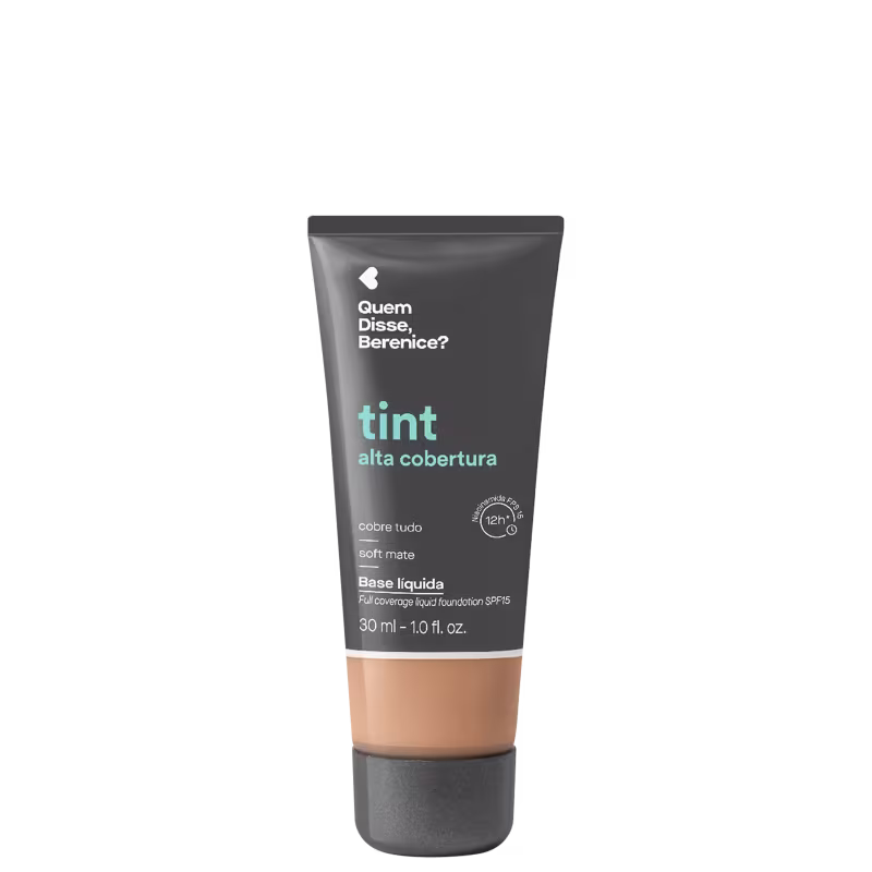 Quem Disse, Berenice? Tint Alta Cobertura Cor 220O - Base Líquida 30ml