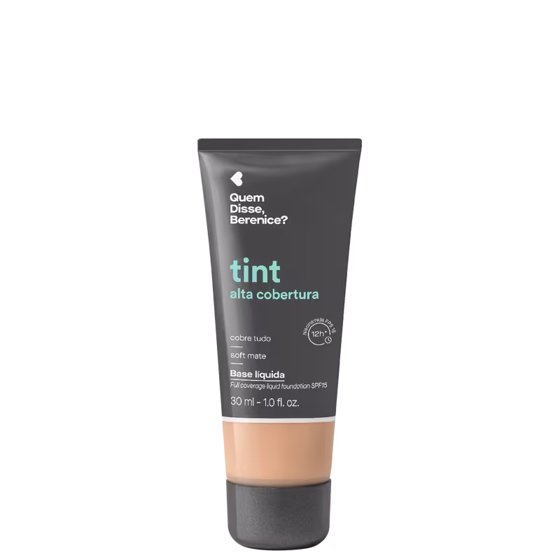Quem Disse, Berenice? Tint Alta Cobertura Cor 225Q - Base Líquida 30ml