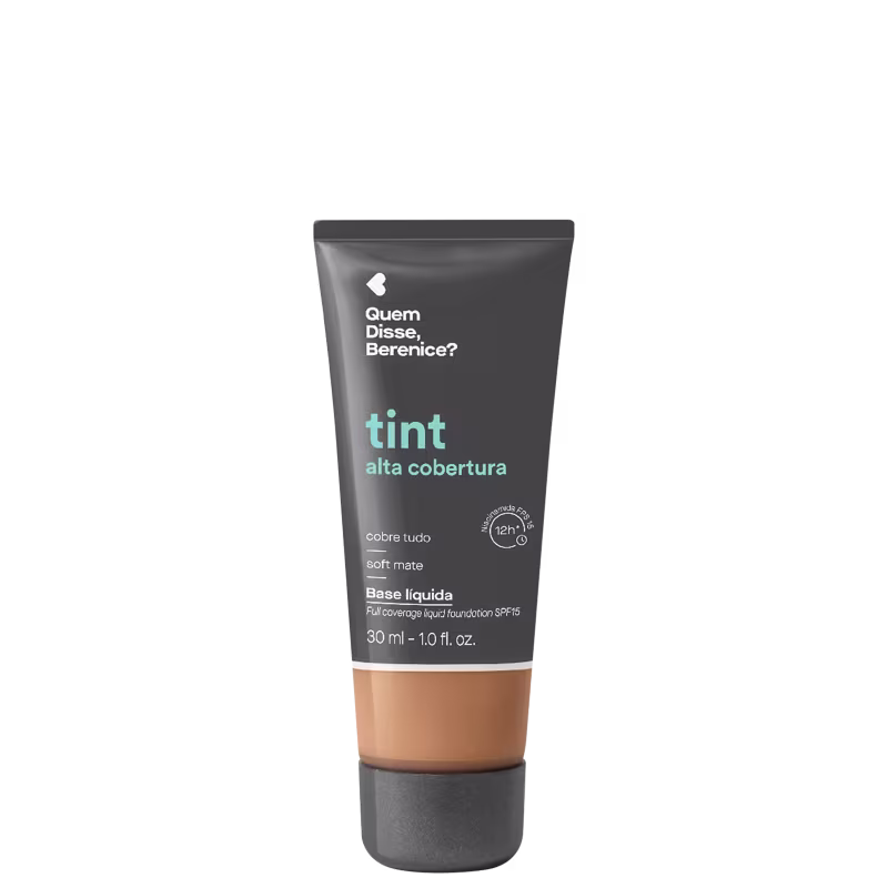Quem Disse, Berenice? Tint Alta Cobertura Cor 250Q - Base Líquida 30ml