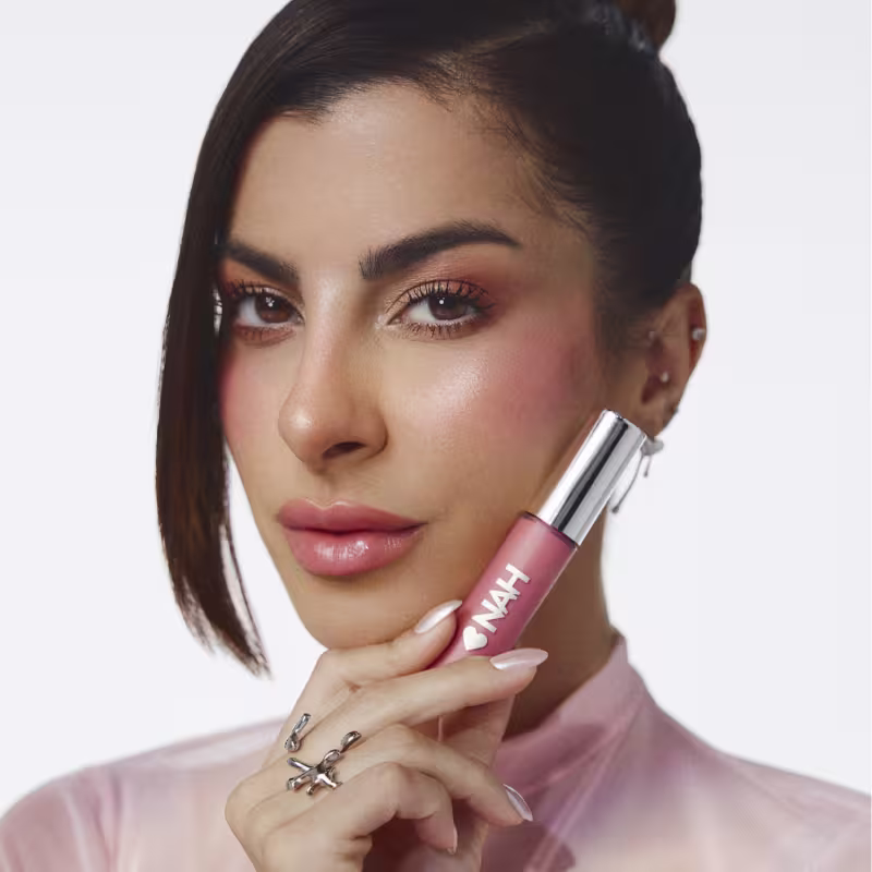 Blush Líquido 2 em 1 Rosa Cosmos Rose Nah Cardoso Hello Cloud 11ml