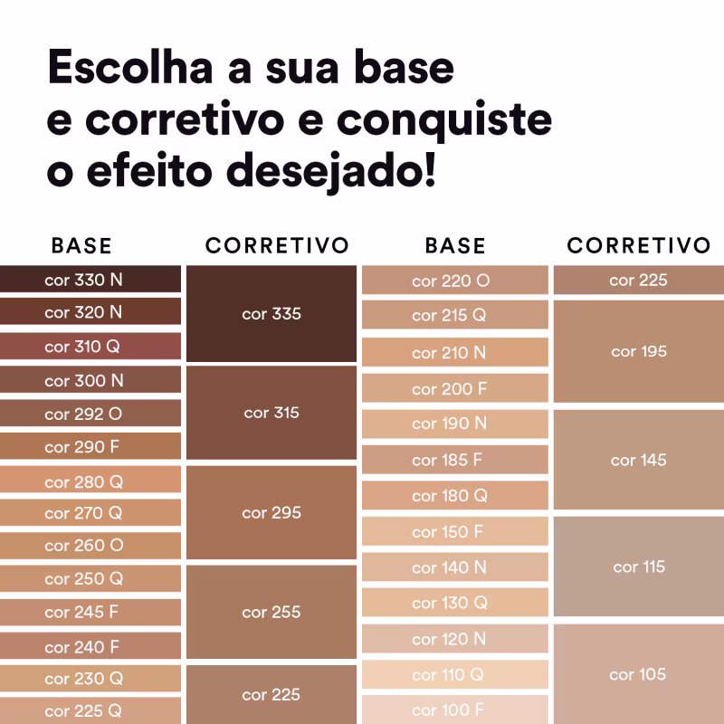 Base Líquida Tint Alta Cobertura Cor 110Q 30ml