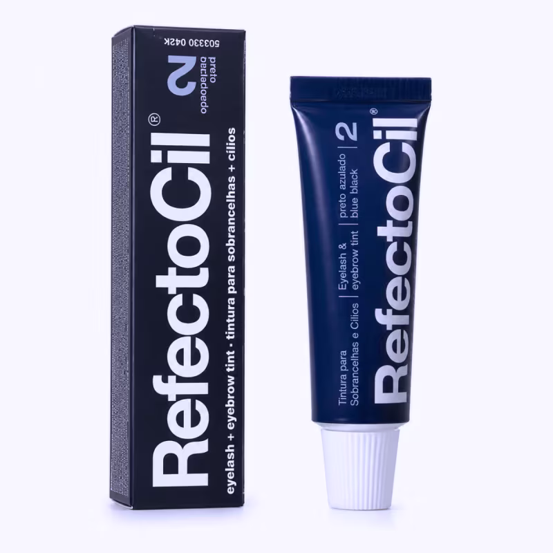 Tinta Para Sobrancelhas Refectocil Azul Profundo N° 2.1 15ml