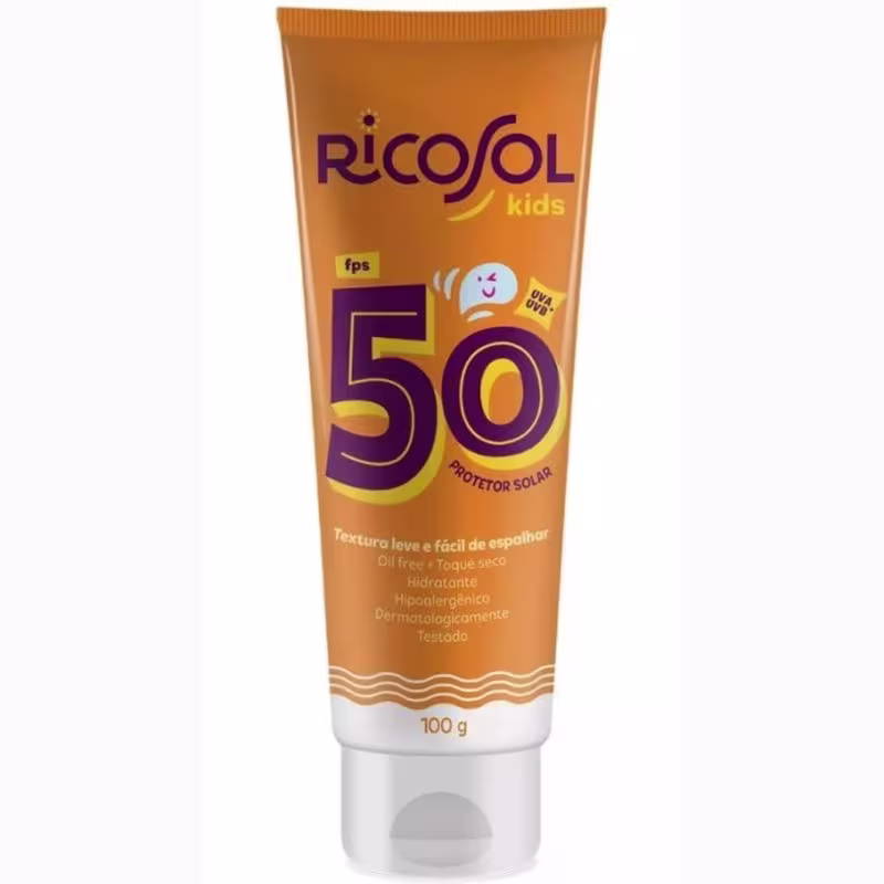 Protetor Solar Kids FPS 50 100g - Ricosol