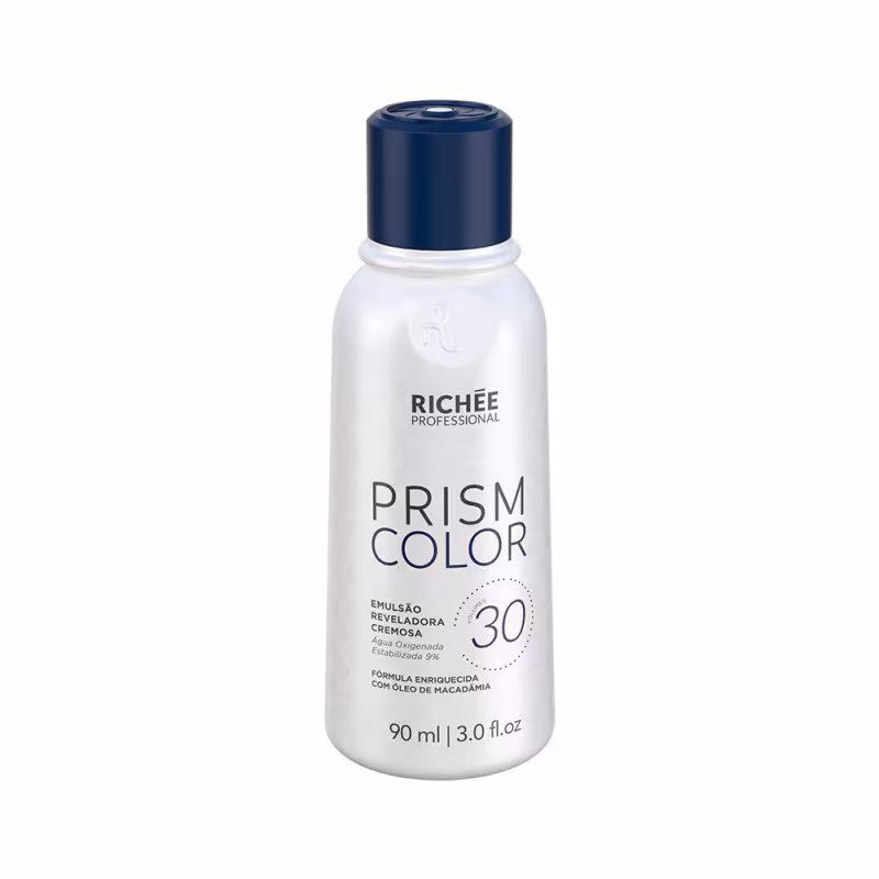 Emulsão Reveladora Cremosa Richée Professional Primscolor de 30 Volumes com 90ml
