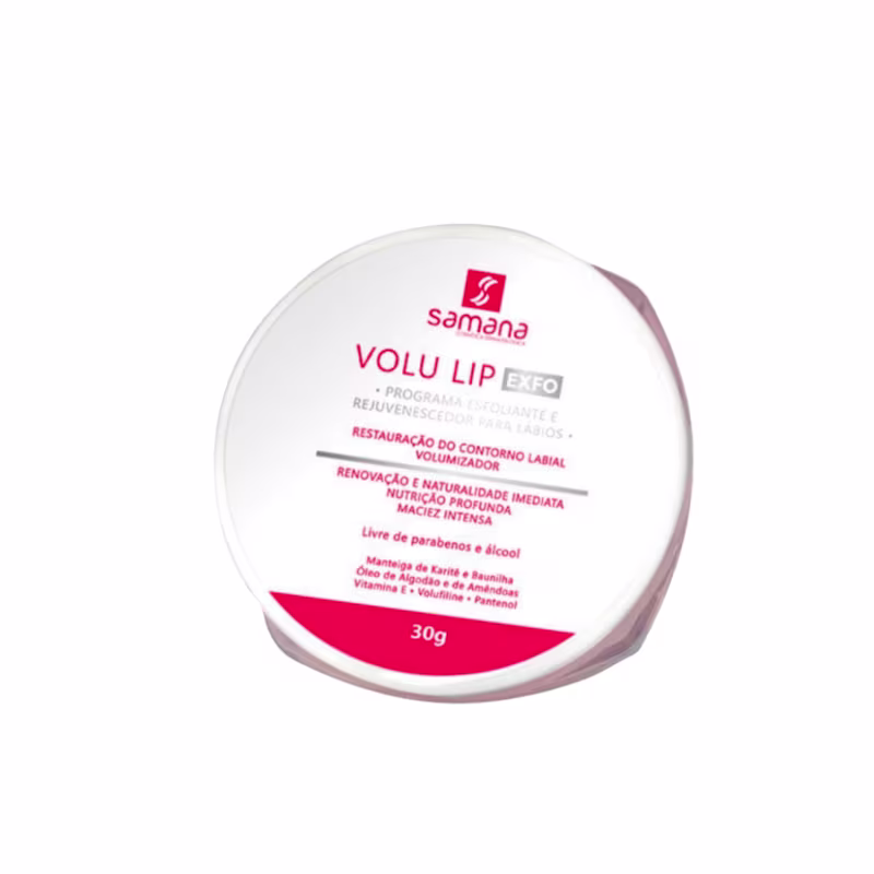 Samana Volu Lip Esfoliante Volumizador Hidratante Labial 30g