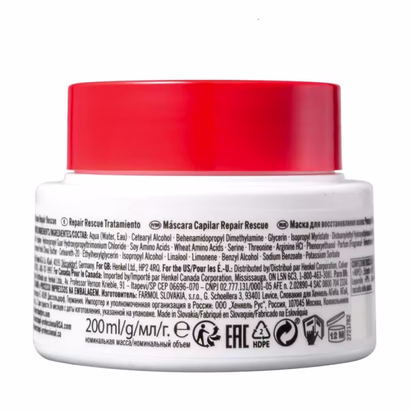 Kit BC Bonacure Schwarzkopf Repair Rescue - Máscara 200ml + Sealed Ends 100ml