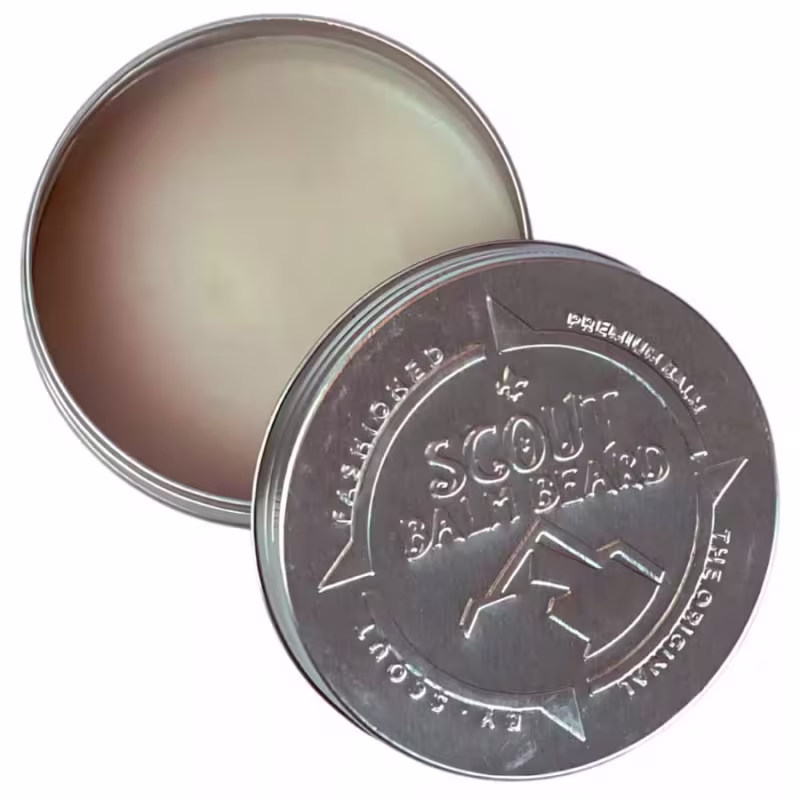 Beard Balm em Cera para Barba 30g Scout - Rico em Óleos Naturais