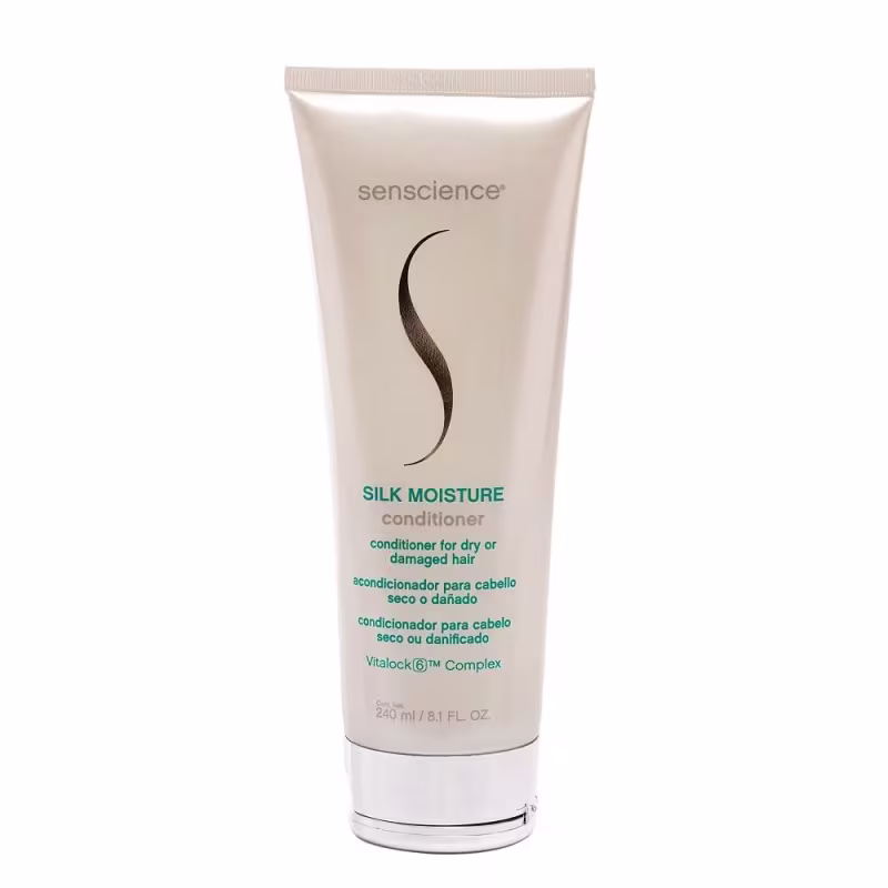 Kit Senscience Silk Moisture Shampoo 280ml + Condicionador 240ml + Inner Restore Deep 200ml + Moisture Lock 150ml