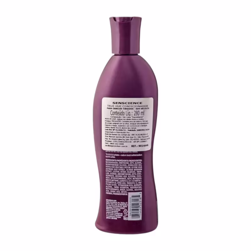 Kit Senscience True Hue Shampoo 280ml + Condicionador 240ml + Inner Intensif 150ml + Moisture Lock 150ml + Sérum 55ml