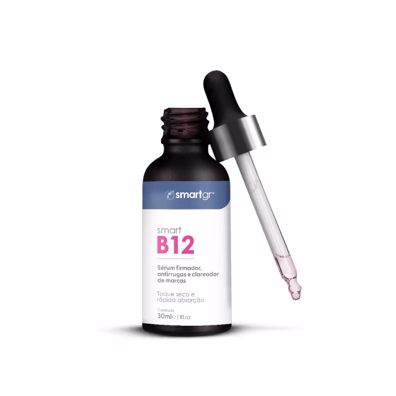 Sérum B12 Firmador Antirrugas e Clareador de Marcas – 30 ml | Smart GR