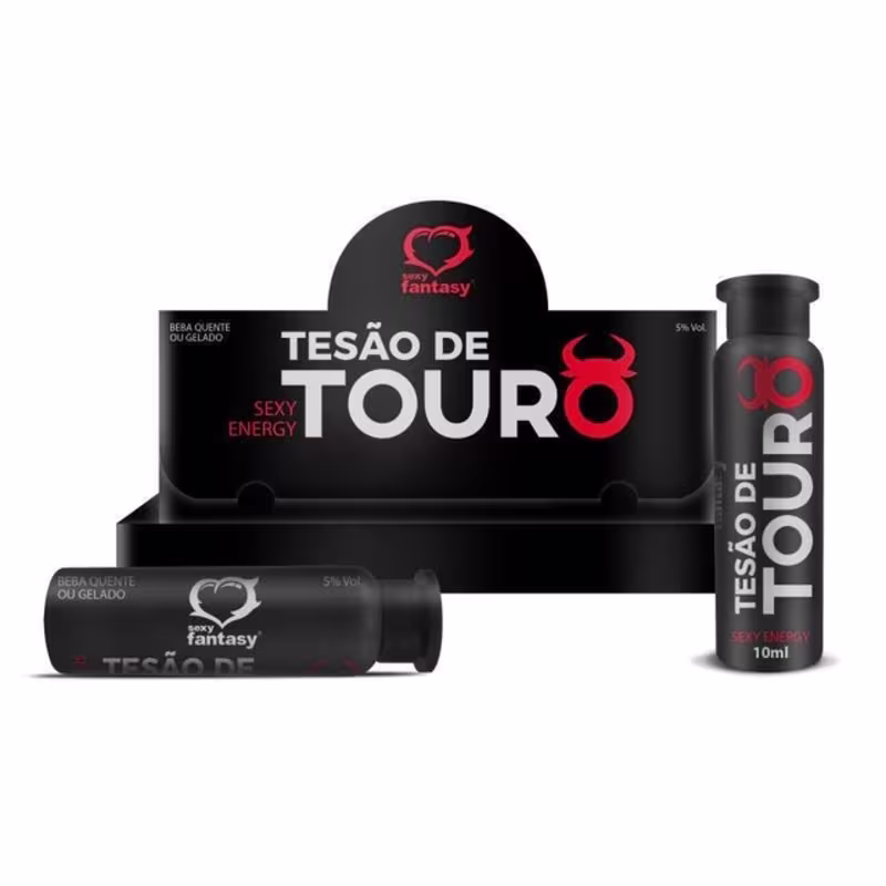 Afrodisíaco Natural TESÃO DE TOURO! ORIGINAL Sexy Fantasy 10ml
