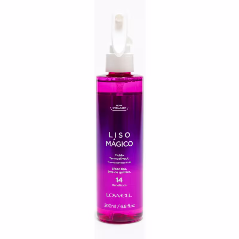 Lowell Liso Mágico - Fluido Termoativado 200ml