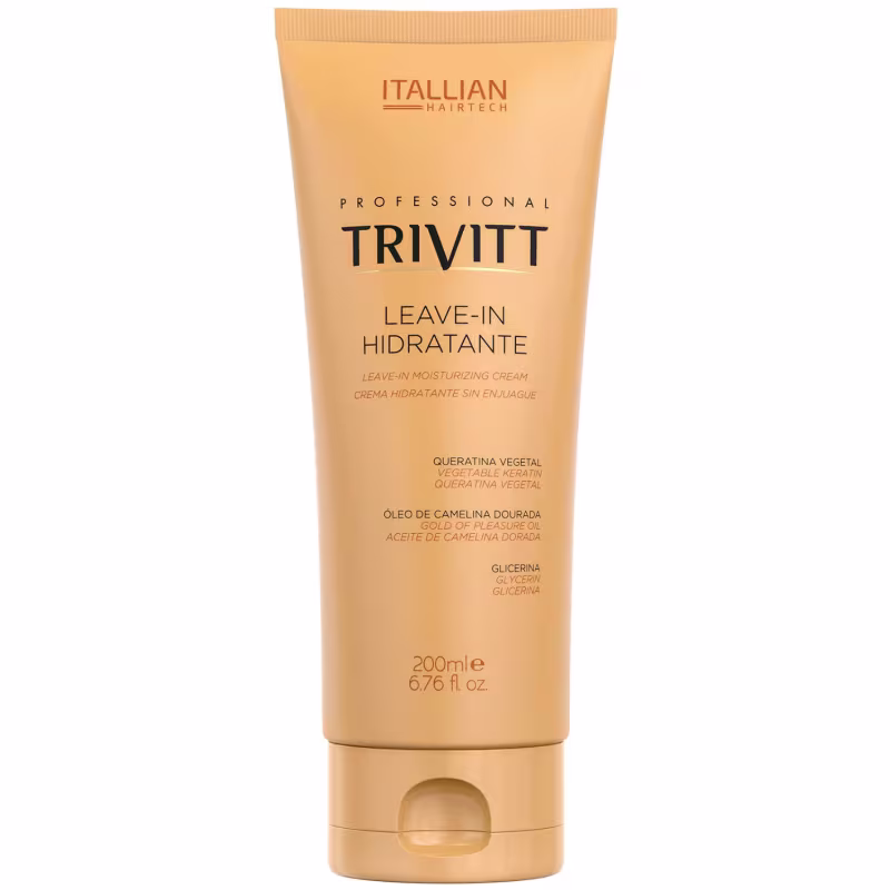 Trivitt: Hidratação Intensiva 500g, Leave-In Hidratante 200ml e Reparador de Pontas 30ml