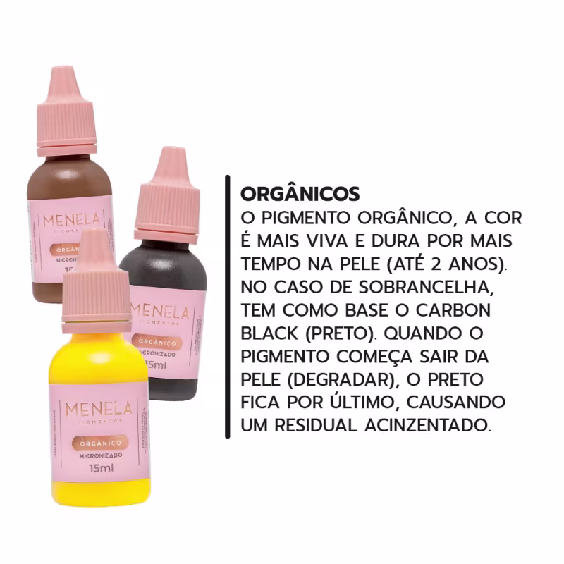 Mr. Shark (Castanho escuro intenso) 3 ml - Pigmento Orgânico Micropigmentação
