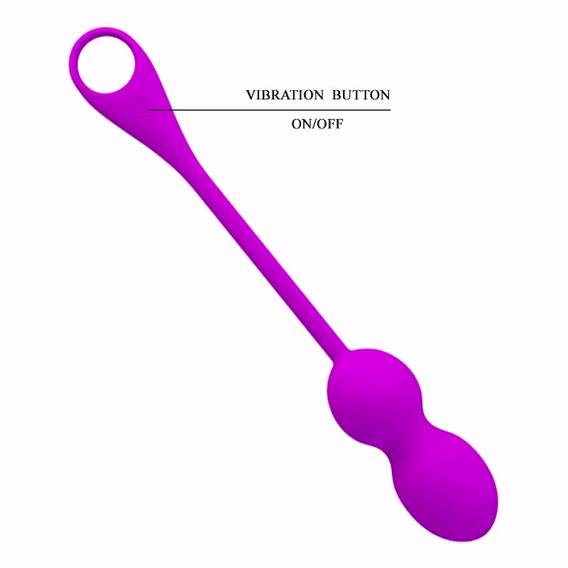 Vibrador Bullet Cápsula Elvira Pretty Love com Controle por Aplicativo Bluetooth Cor Roxo