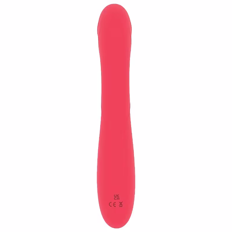 Vibrador de Ponto G e Clitóris Nika Mecânico com Efeito Dedilhar Recarregável
