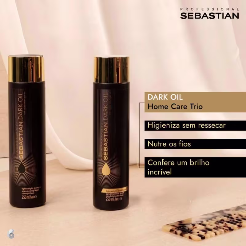 Kit Sebastian Dark Oil Intense Nutritive Trio (3 Produtos)
