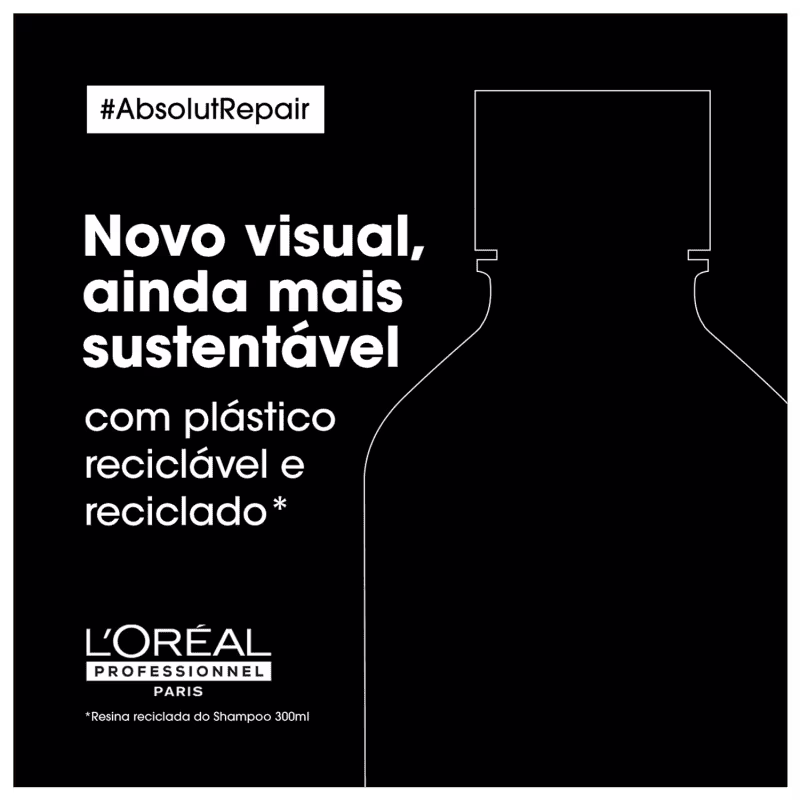 Kit L'Oréal Professionnel Serie Expert Absolut Repair Gold Quinoa + Protein Golden Duo Care (2 Produtos)