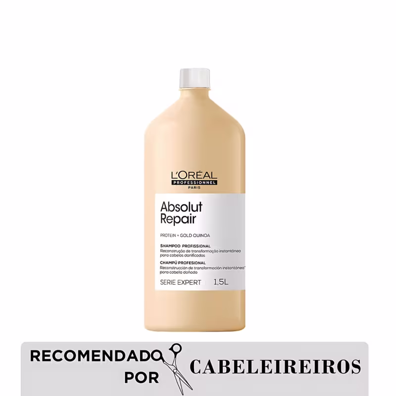 Kit L'Oréal Professionnel Serie Expert Absolut Repair Gold Quinoa + Protein Golden Duo Care (2 Produtos)