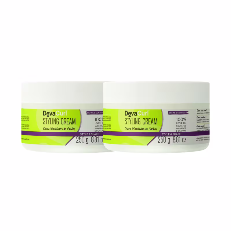 Kit Deva Curl Styling Cream Home Care (2 Unidades)