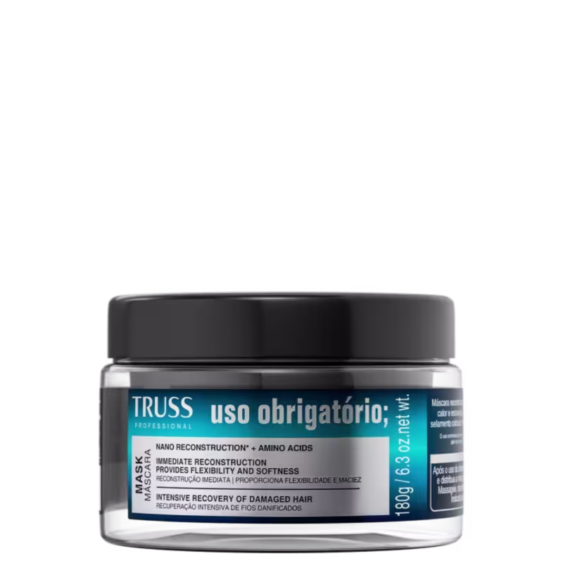 Kit Truss Fluid Fix + Uso Obrigatório Máscara Capilar 180g