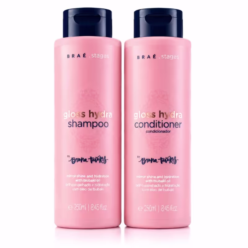 KIT Shampoo + Condicionador Braé Stages by Bruna Tavares