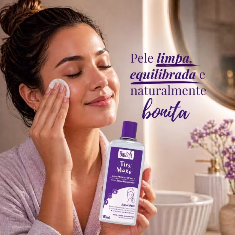 Demaquilante Para Tirar Maquiagem Hidratante Ação 10 Em 1