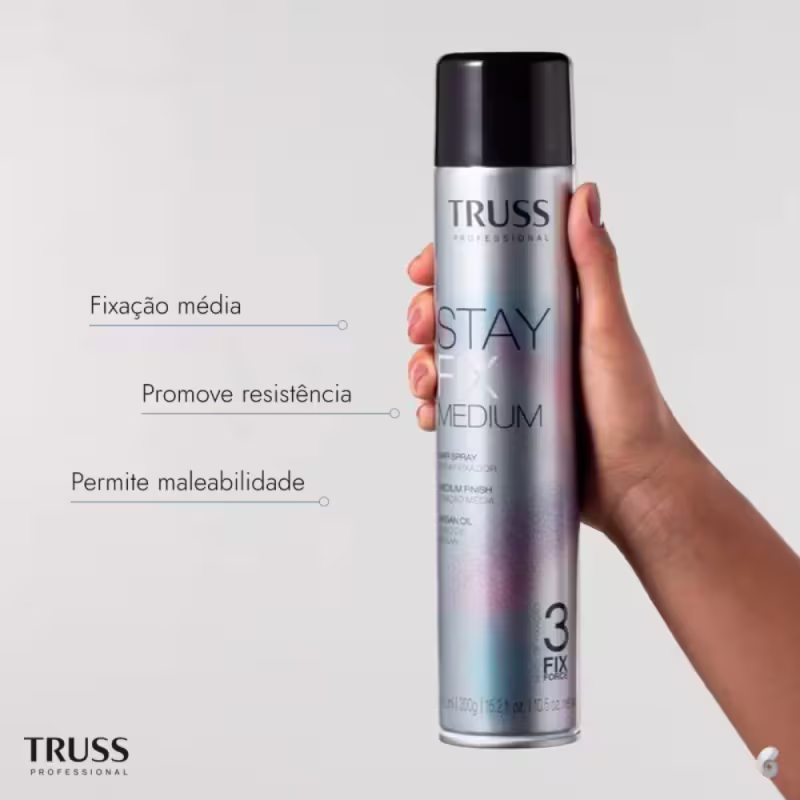 Spray Fixador  Stay Fix Medium 450mL