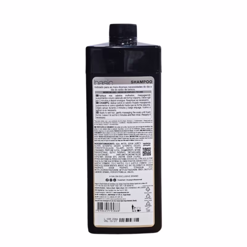 Kit TRUSS Basic Salon + Pump, 4 produtos.