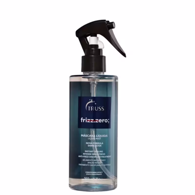 Kit TRUSS Equilibrium Scalp + Frizz Zero, 3 produtos.
