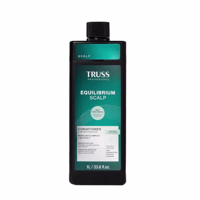 Kit Truss Equilibrium Scalp - Shampoo 1L + Condicionador 1L + Frizz Zero Máscara Líquida 260ml