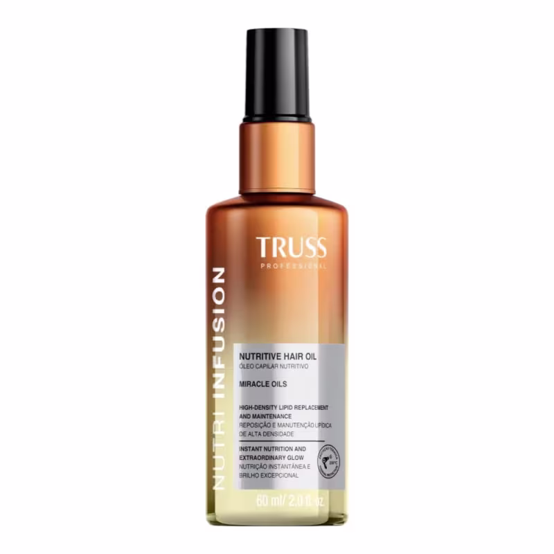 Kit Truss Nutri Infusion - Shampoo 300ml + Condicionador 300ml + Óleo 60ml + Hair Protector 250ml + Uso Spray 260ml