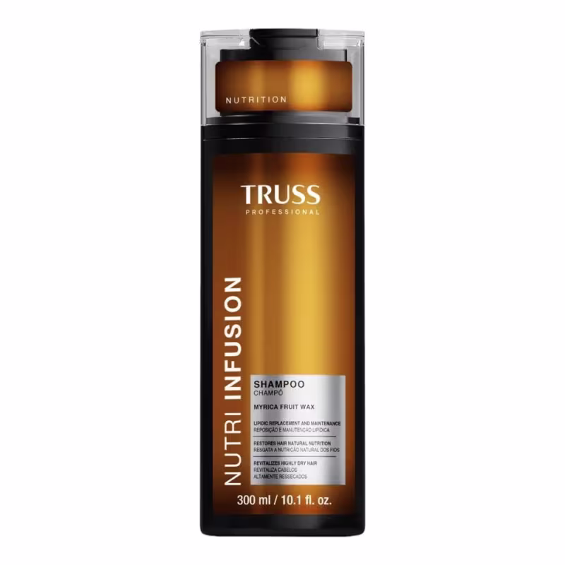 Kit Truss Nutri Infusion - Shampoo 300ml + Condicionador 300ml + Óleo 60ml + Night Spa 250ml + Uso Obrigatório Spray 260