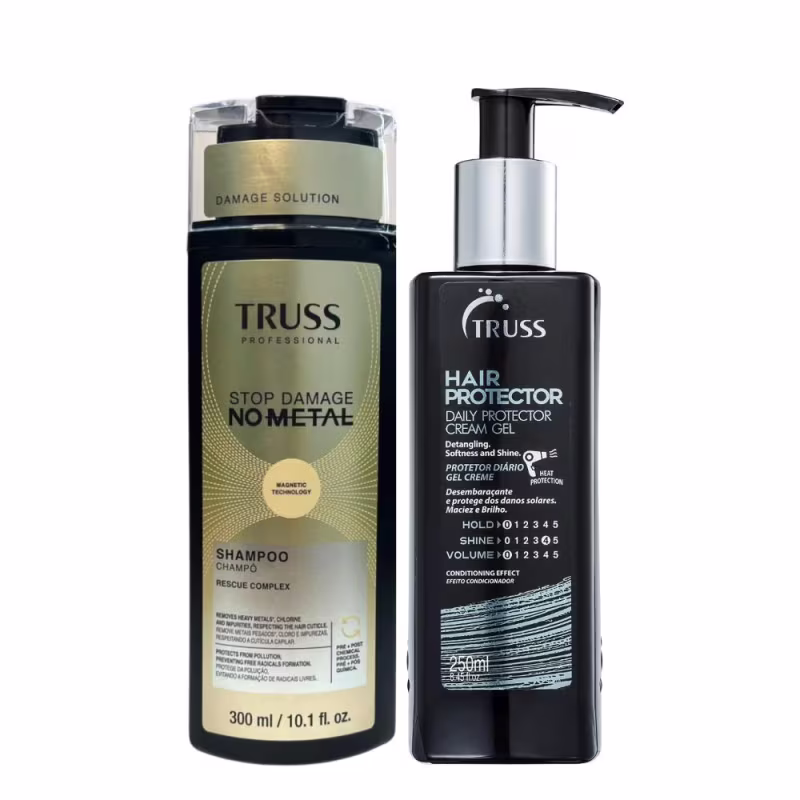 Kit Truss No Metal - Shampoo 300ml + Hair Protector 250ml