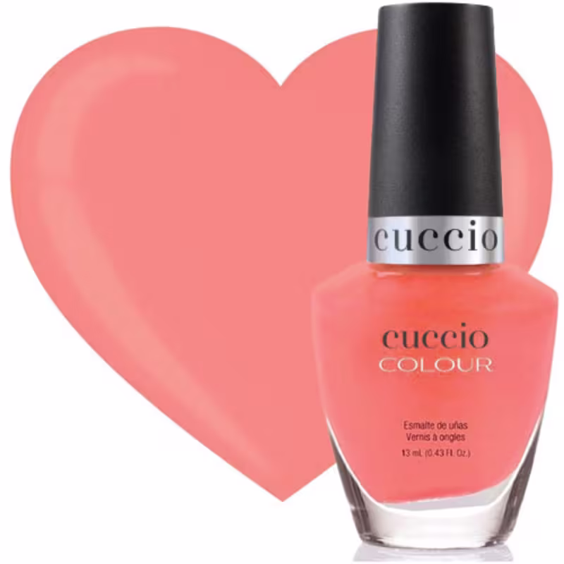 Esmalte Colour 1219 Be Fearless Laranja de Cuccio Brasil