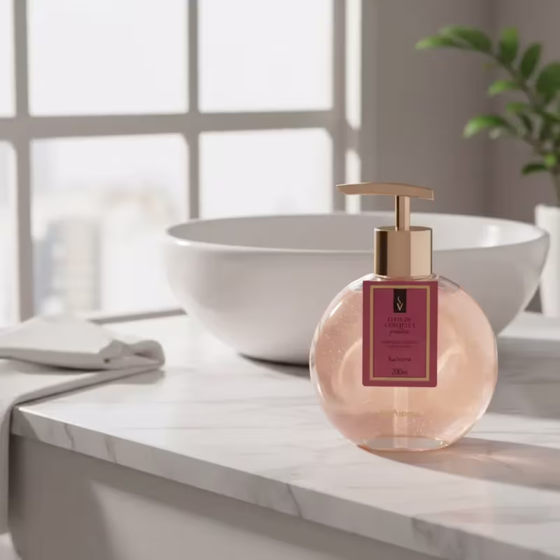 Sabonete Líquido Desodorante Flor De Cerejeira Via Aroma