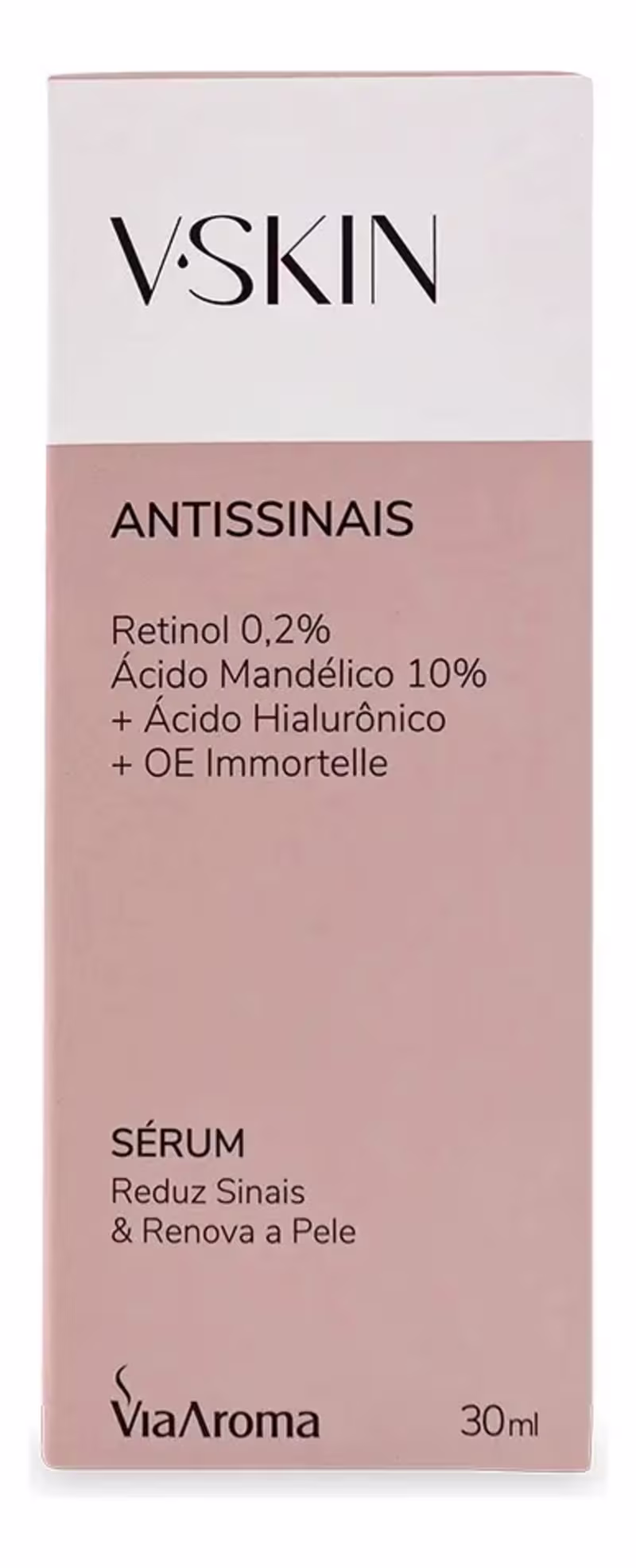 Serum 30ml V.skin Antissinais - Via Aroma