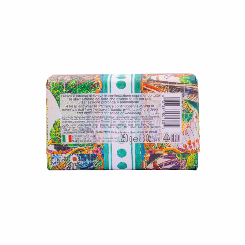 Sabonete em Barra Natural Villa Sole Fico d'India di Taormina 250G