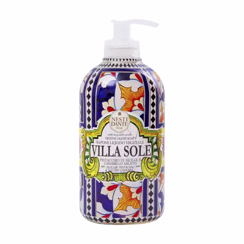 Sabonete Liquido Nesti Dante Villa Sole Pistache E Caramelo Salgado 500ml