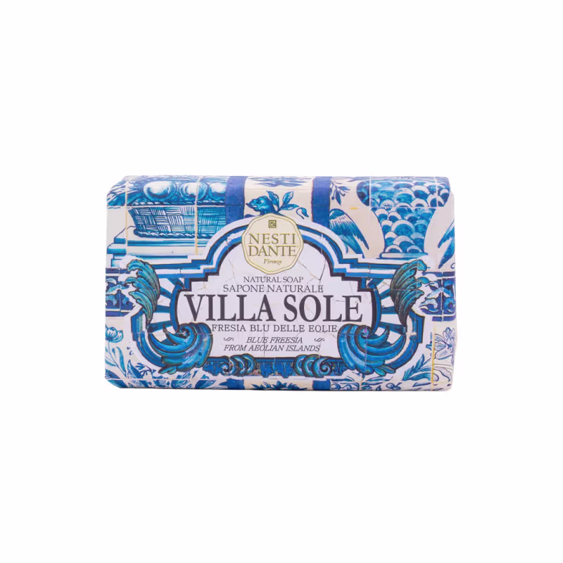 Sabonete em Barra Natural Nesti Dante Villa Sole Fresia Blu Delle Eolie 250G