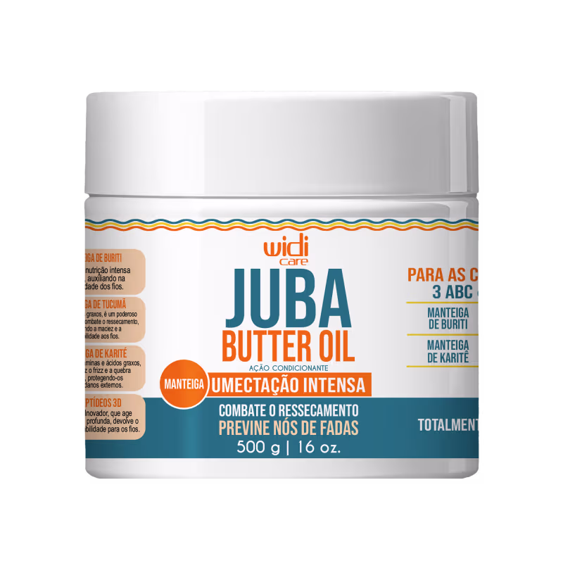 Máscara Capilar Umectante Widi Care Juba Butter Oil, 500g.