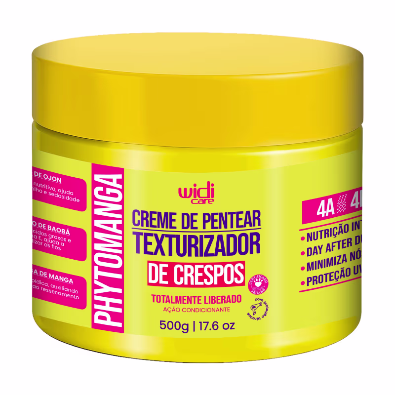 PHYTOMANGA CREME DE PENTEAR TEXTURIZADOR DE CRESPOS - WD - 500 G
